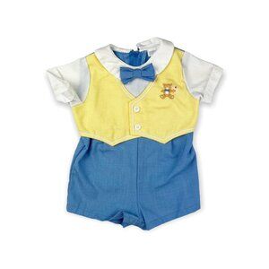 {VINTAGE} Mothercare Suit Romper {6/9mo}